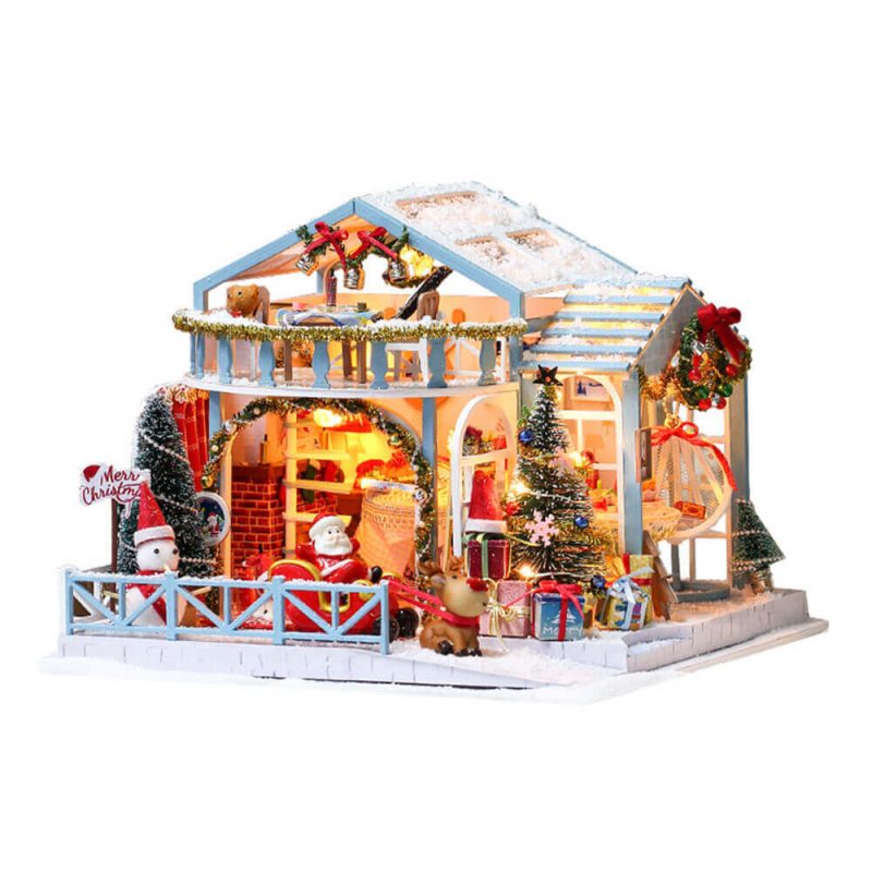 Catherine's Christmas Village DIY Miniature Dollhouse-1