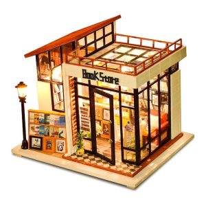 Susan's Book Store DIY Miniature Dollhouse Kit-1