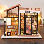 Susan's Book Store DIY Miniature Dollhouse Kit-9