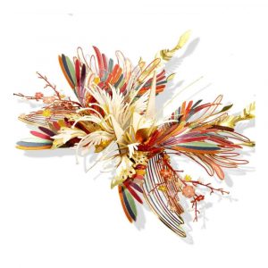 One Thousand Origami Cranes -Luck Amulet 3D Metal Puzzle-1