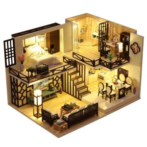 DIY-Dollhouse-Wooden-Doll-Houses-Miniature-Doll-House-Furniture-Kit-Casa-Music-Led-Toys