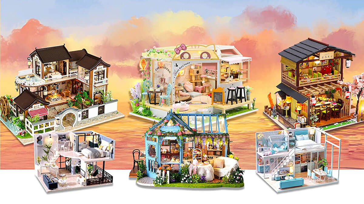 Magic Wand Shop DIY Miniature Dollhouse - CraftDIYKit