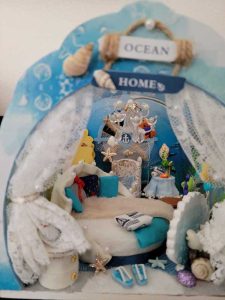 Ocean Room With Lights Miniature Dollhouse