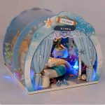 Ocean Room With Lights Miniature Dollhouse-6
