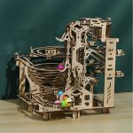 Time Tunnel Marble Run 3D Wooden Puzzle-2