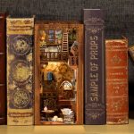Cindy's Bookstore Book Nook Miniature Dollhouse-3