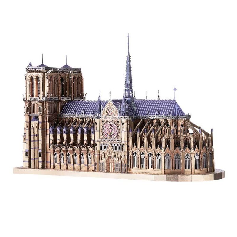 Notre-Dame De Paris 3D Metal Puzzle-1