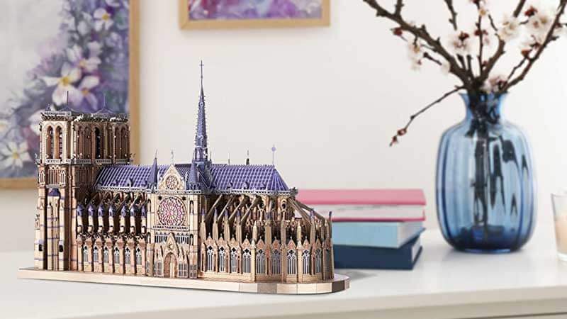 Notre-Dame De Paris 3D Metal Puzzle Description-1