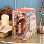 The Ancient City Of Flowers Book Nook Miniature Dollhouse_2