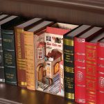 The Ancient City Of Flowers Book Nook Miniature Dollhouse_3