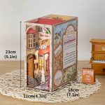 The Ancient City Of Flowers Book Nook Miniature Dollhouse_4