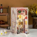 The Ancient City Of Flowers Book Nook Miniature Dollhouse_6