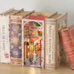 The Ancient City Of Flowers Book Nook Miniature Dollhouse_8