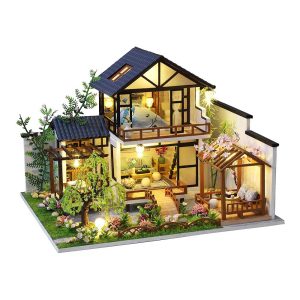 Dora's Bamboo Courtyard DIY Miniature Dollhouse_1