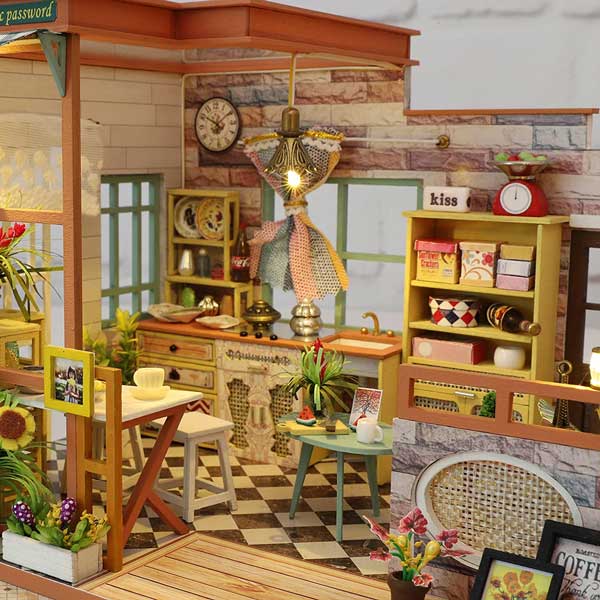 Miya's House DIY Miniature Dollhouse_Description_4