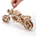 Motorcycle Model 3D Wooden Puzzle_2