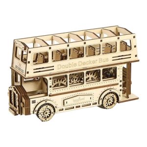 Double-decker Bus 3D Wooden Puzzle_1