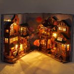 Cherry Blossom Alley Book Nook Miniature Dollhouse_3