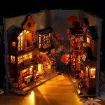 Cherry Blossom Alley Book Nook Miniature Dollhouse_5