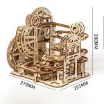 Classic Marble Run 3D Wooden Puzzle_5