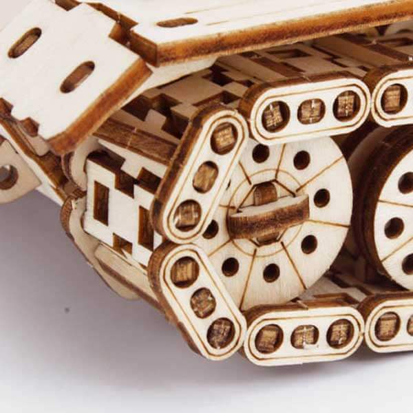 Classic WWII Tank 3D Wooden Puzzle_Description_3