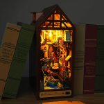 Colmar Town Book Nook Miniature Dollhouse_5
