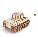 M4 Sherman Classic WWII Tank 3D Wooden Puzzle_4
