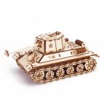 T34 Classic WWII Tank 3D Wooden Puzzle_3