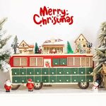 Christmas Advent Calendar Bus 3D Wooden Puzzle_3