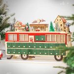 Christmas Advent Calendar Bus 3D Wooden Puzzle_6
