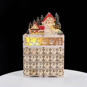 Christmas Countdown Calendar 3D Wooden Puzzle_2