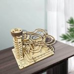 Rotary Elevator Marble Run 3D Wooden Puzzle_2