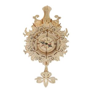 Baroque Wall Clock 3D Wooden Puzzle_1