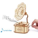 Gramophone Music Box 3D Wooden Puzzle_7