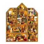 Mini Rabbit Town Building Block Miniature Dollhouse_1