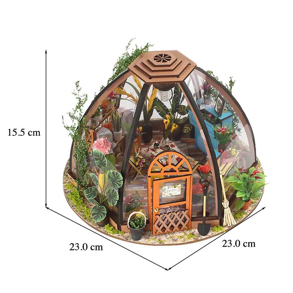 Diy miniature deals flower house