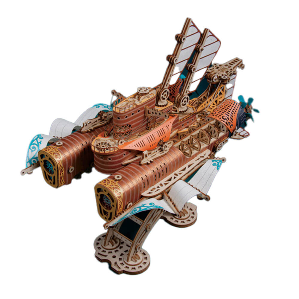 Steampunk Zeppelin Model