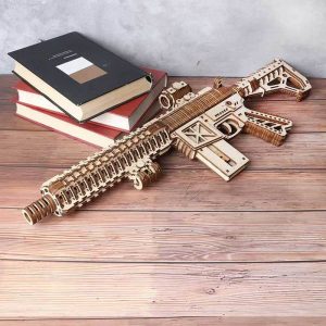 M416 Assault Rifle 3D Wooden Puzzle_2