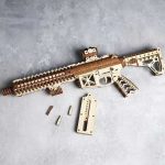 M416 Assault Rifle 3D Wooden Puzzle_5