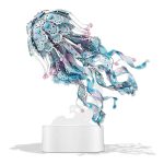 Jellyfish Night Light 3D Metal Puzzle_Blue_1
