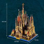 Sagrada Família Cathedral 3D Metal Puzzle_5