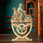 Bicycle Model 3D Wooden Puzzle_2