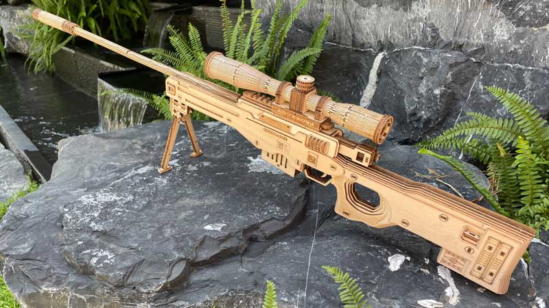 AWM Sniper Rifle 3D Wooden Puzzle_Description_5