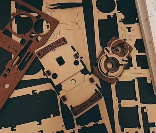 Retro Pinhole Camera 3D Wooden Puzzle photo review