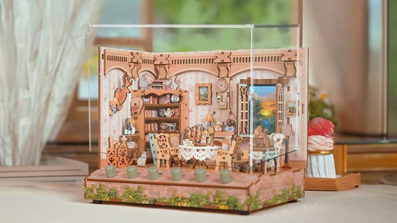 Garden Time DIY Miniature Dollhouse_Description_1