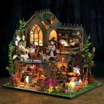Halloween Witchy Retreat DIY Miniature Dollhouse_2