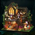 Halloween Witchy Retreat DIY Miniature Dollhouse_4