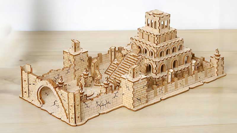 Lost Palace 3D Wooden Puzzle_Description_1