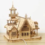 Lost Villa 3D Wooden Puzzle_4