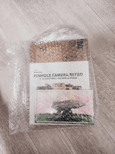 Retro Pinhole Camera 3D Wooden Puzzle photo review
